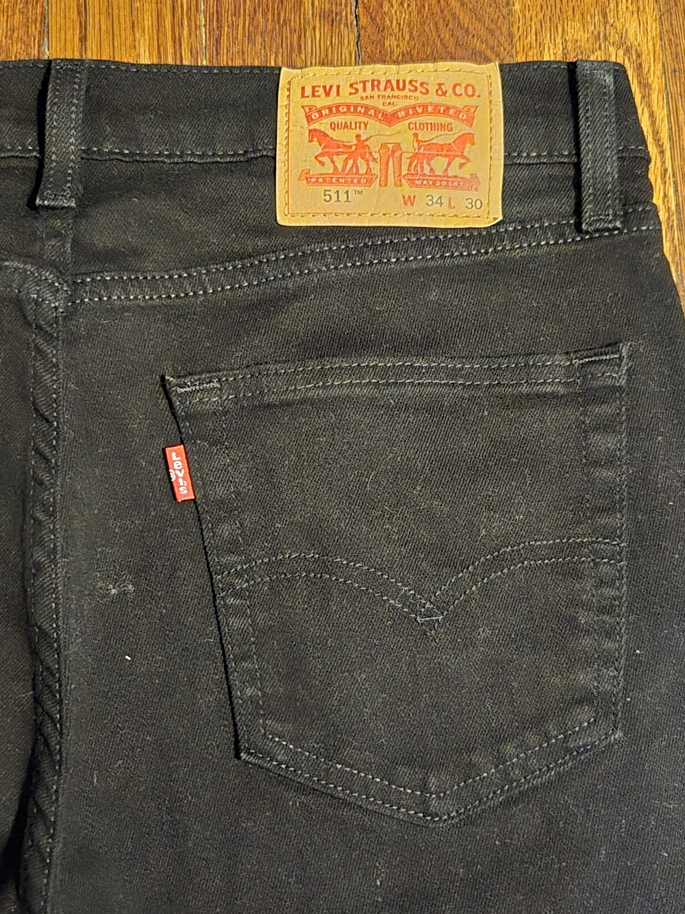 Levi's Men's 511 Slim Straight Jeans - Black